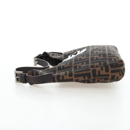 FENDI Zucca Canvas Baguette Bag Marrone Nero Originale | Mamma Baguette
