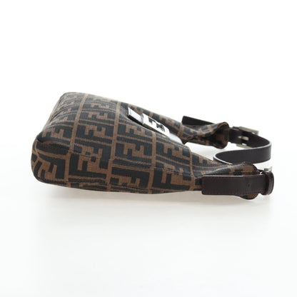 FENDI Zucca Canvas Baguette Bag Marrone Nero Originale | Mamma Baguette