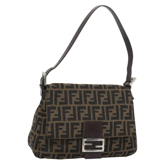 FENDI Zucca Canvas Baguette Bag Marrone Originale | Mamma Baguette Vintage