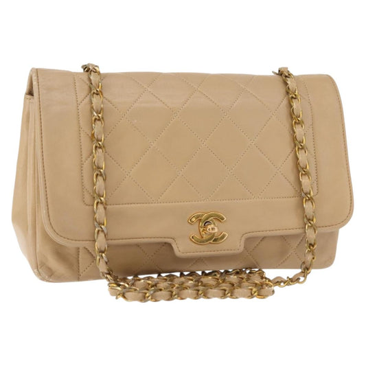 CHANEL Matelasse Chain Bag Beige Originale | Borsa a Catena Oro