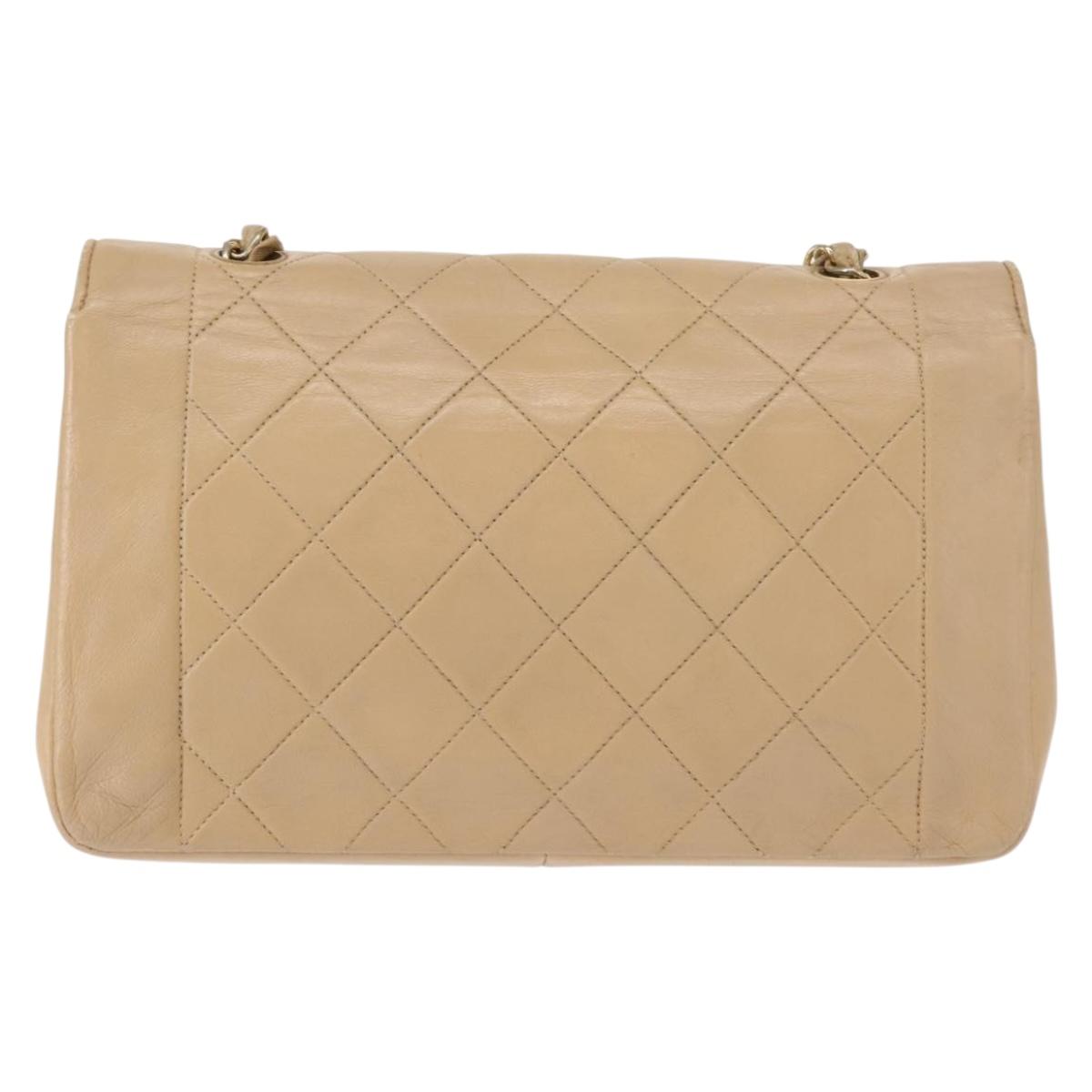 CHANEL Matelasse Chain Bag Beige Originale | Borsa a Catena Oro