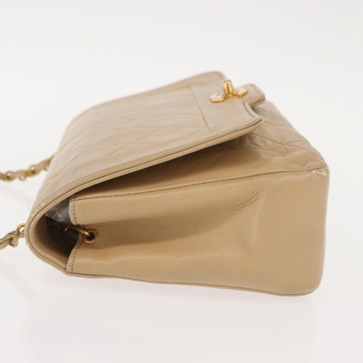 CHANEL Matelasse Chain Bag Beige Originale | Borsa a Catena Oro
