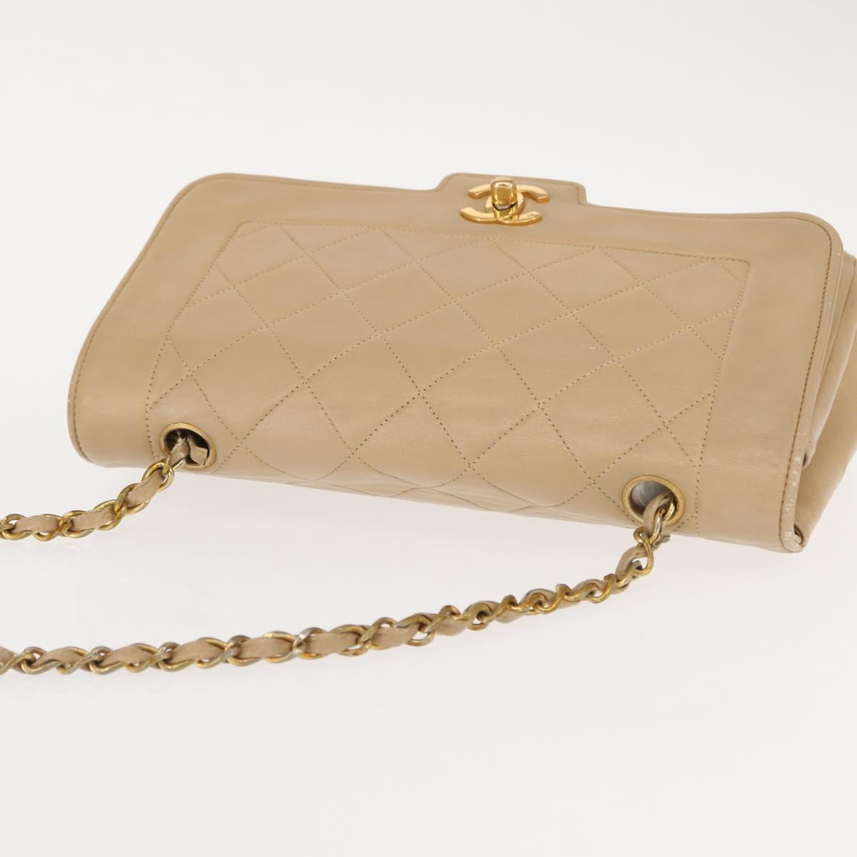 CHANEL Matelasse Chain Bag Beige Originale | Borsa a Catena Oro