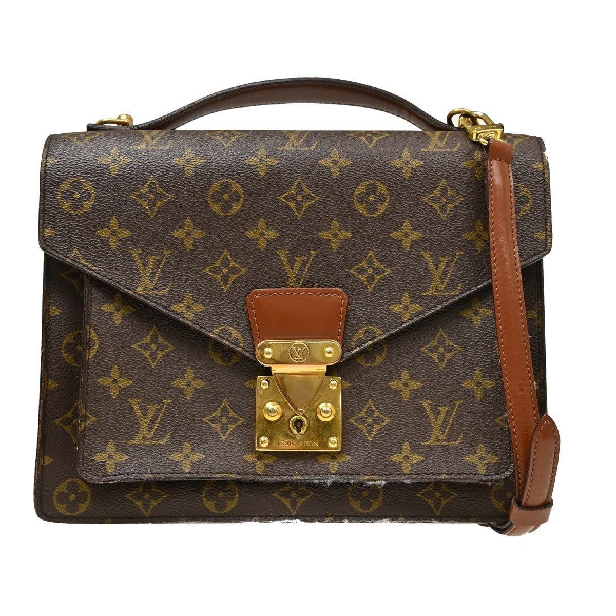 Borsa Louis Vuitton Monceau 28 Vintage in Tela Monogram – foto 1