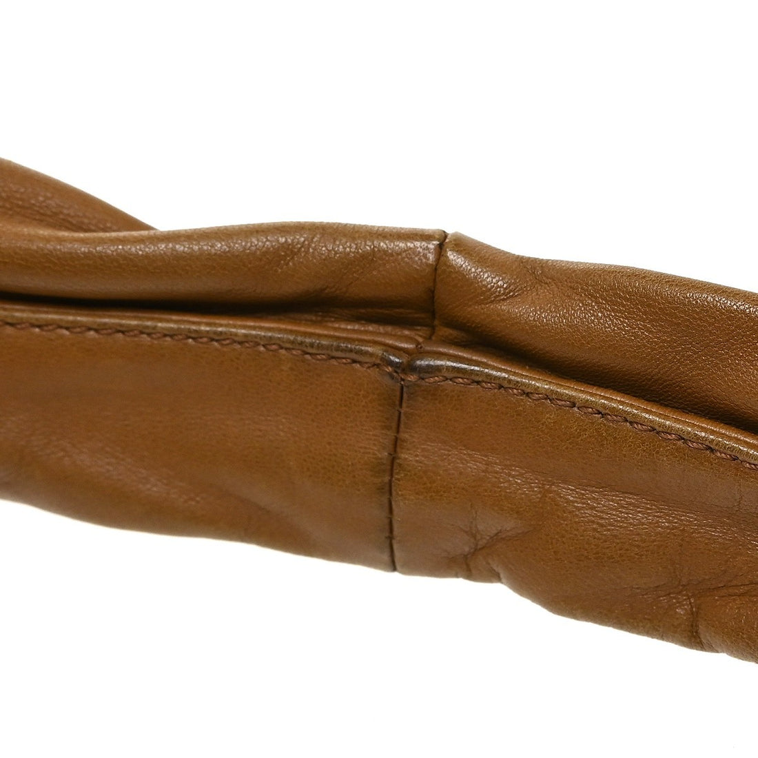 Bottega Veneta Hobo Intrecciato in Pelle Marrone Vintage