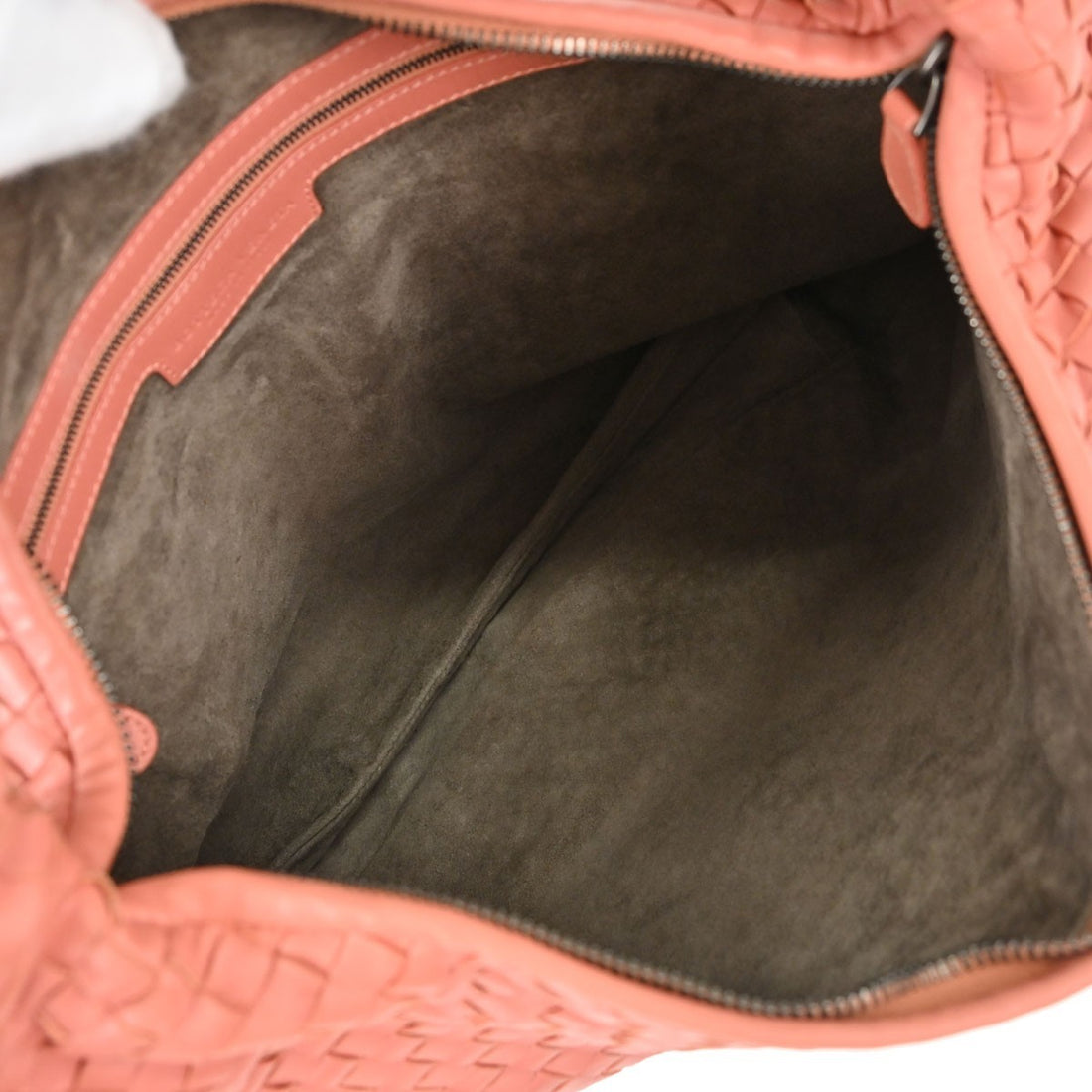 Bottega Veneta Hobo Intrecciato in Pelle di Agnello Intrecciato Rosa Vintage
