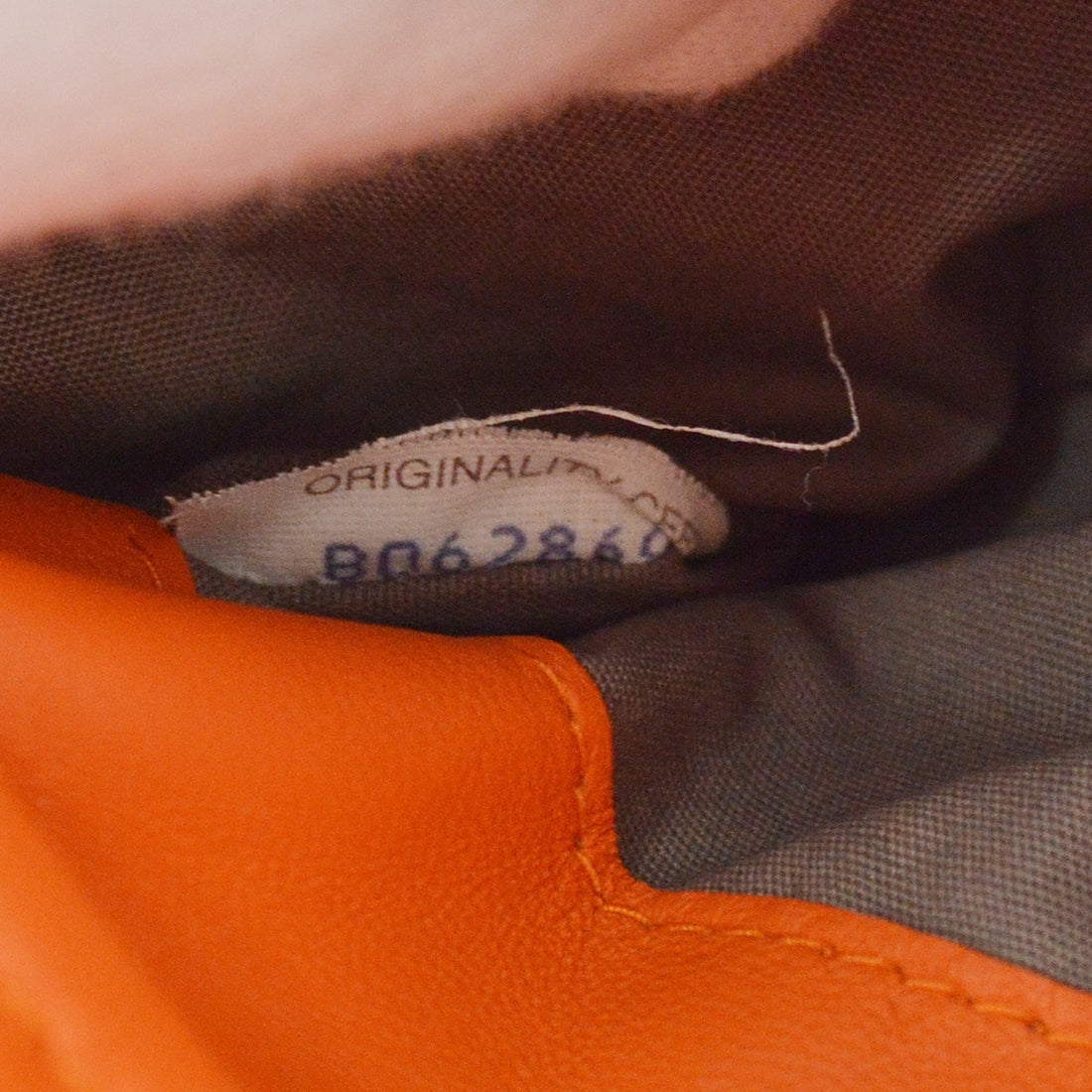 Bottega Veneta Intrecciato in Pelle di Agnello Intrecciata Arancione Vintage