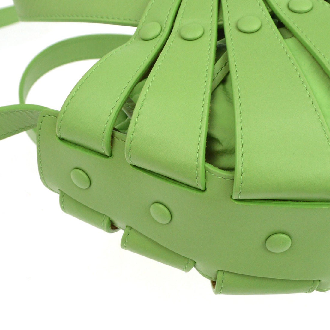 Bottega Veneta Green Small Shell Shoulder Bag Vintage