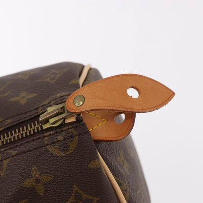 Louis Vuitton Speedy 35 Vintage Monogram Canvas Handbag Authentic bs36112A - photo 9