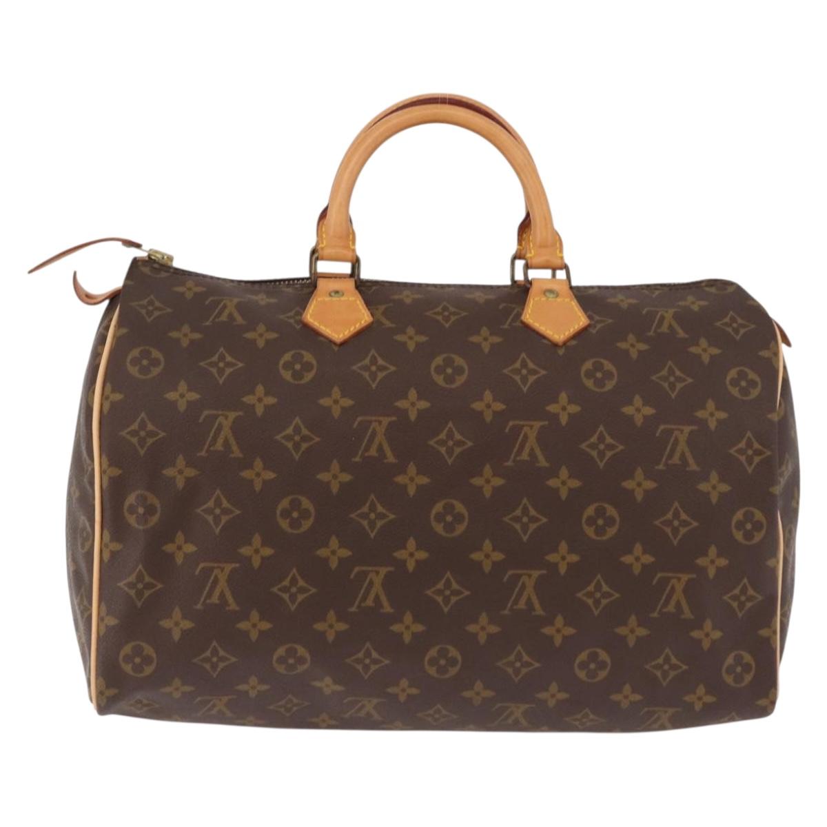 Louis Vuitton Speedy 35 Vintage Monogram Canvas Handbag Authentic bs36112A - photo 2