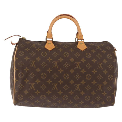 Louis Vuitton Speedy 35 Vintage Monogram Canvas Handbag Authentic bs36112A - photo 2
