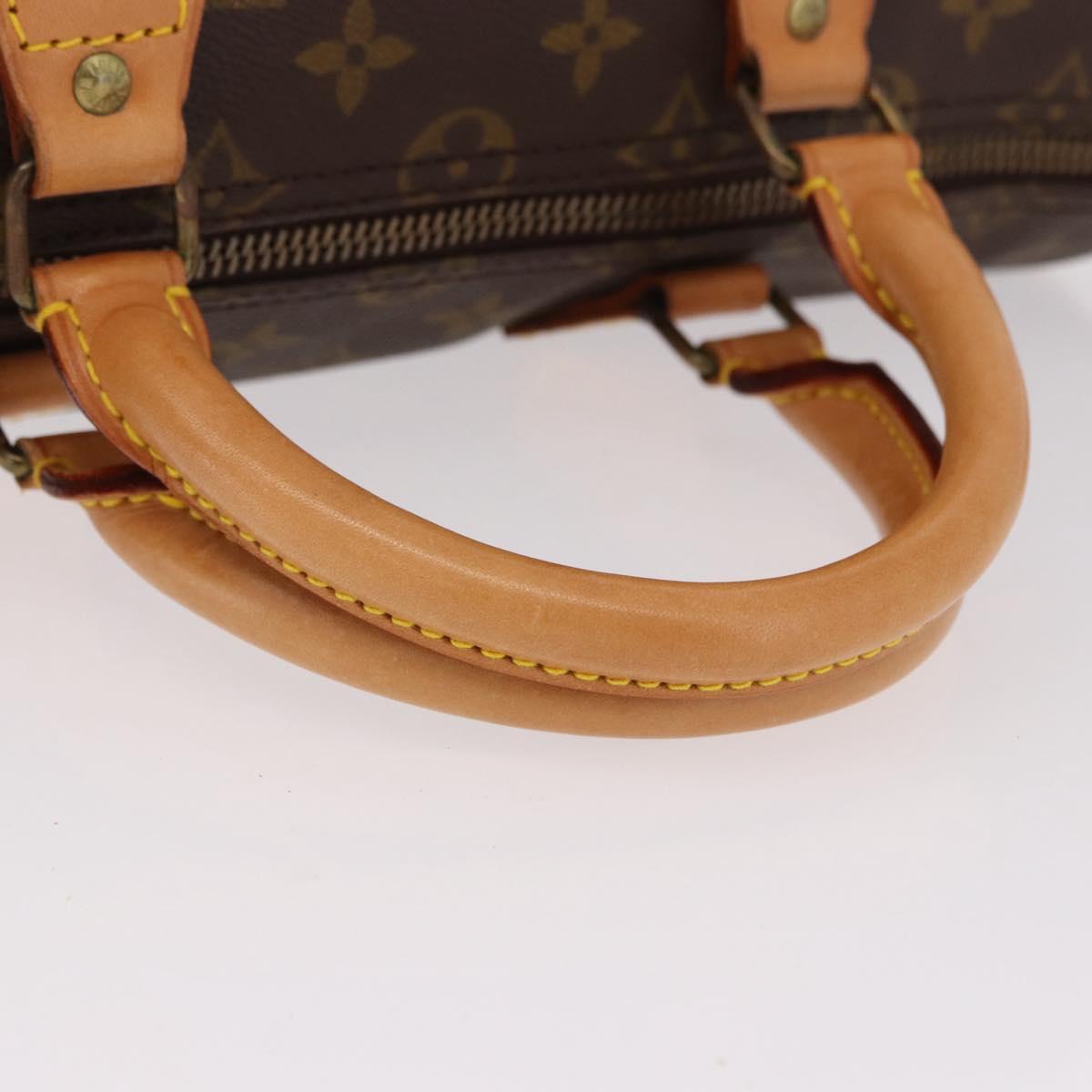 Louis Vuitton Speedy 35 Vintage Monogram Canvas Handbag Authentic bs36112A - photo 7