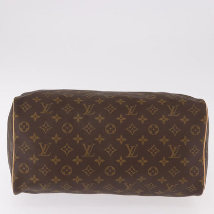 Louis Vuitton Speedy 35 Vintage Monogram Canvas Handbag Authentic bs36112A - photo 5