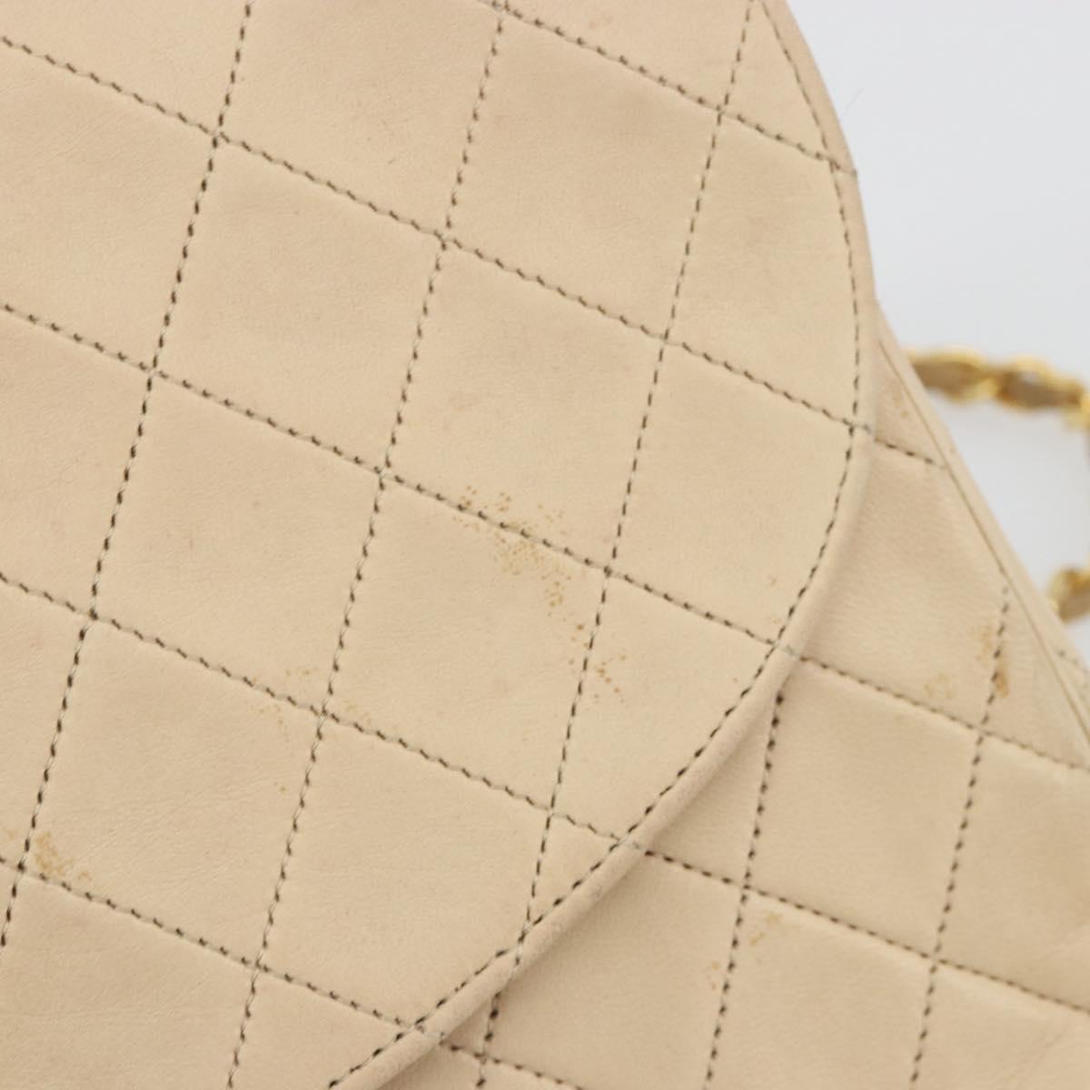 CHANEL Matelasse Chain Bag Beige Originale | Borsa a Catena Oro