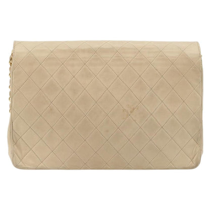 CHANEL Matelasse Chain Bag Beige Originale | Borsa a Catena Oro