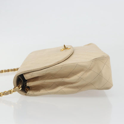 CHANEL Matelasse Chain Bag Beige Originale | Borsa a Catena Oro