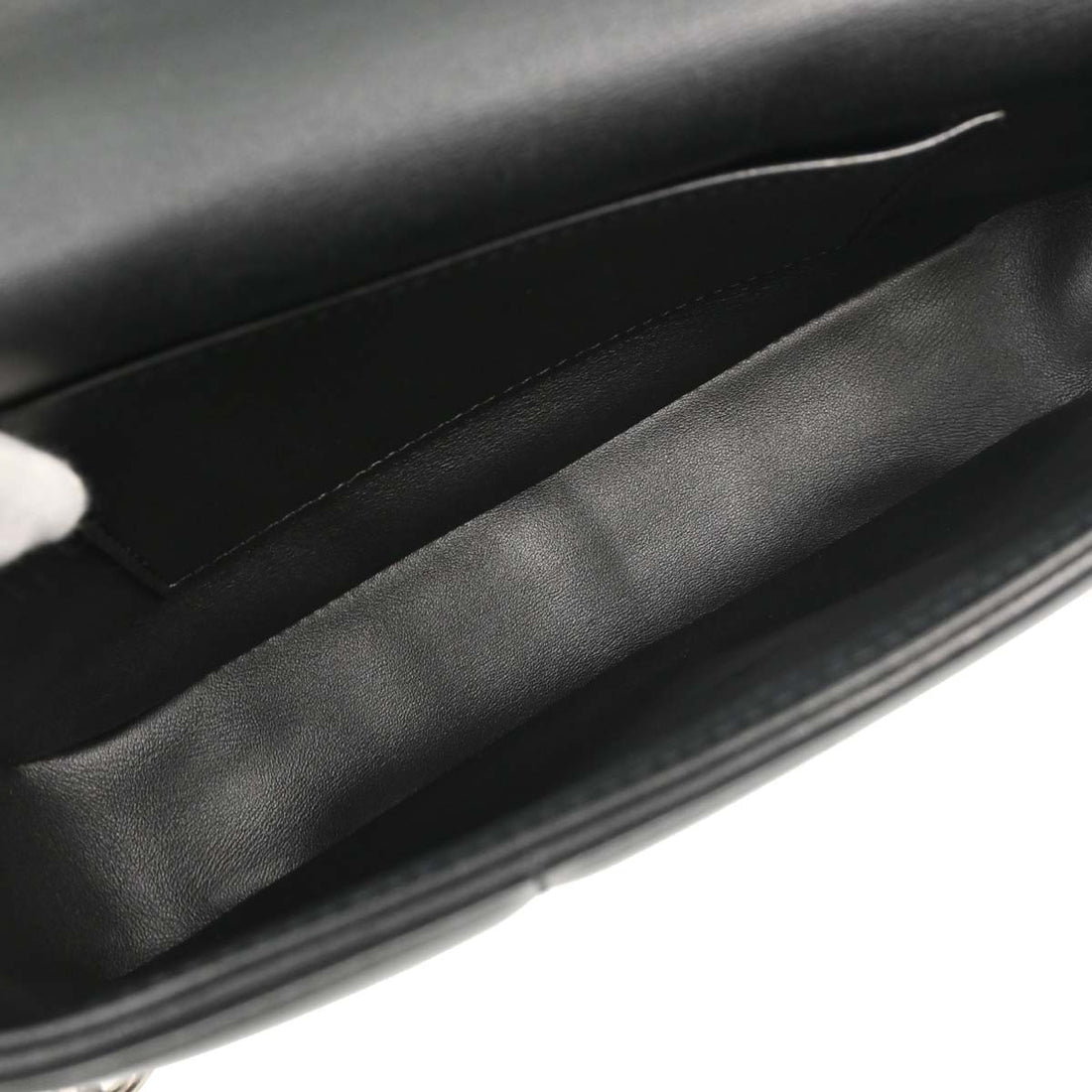 Celine Black Leather Shoulder Bag Vintage