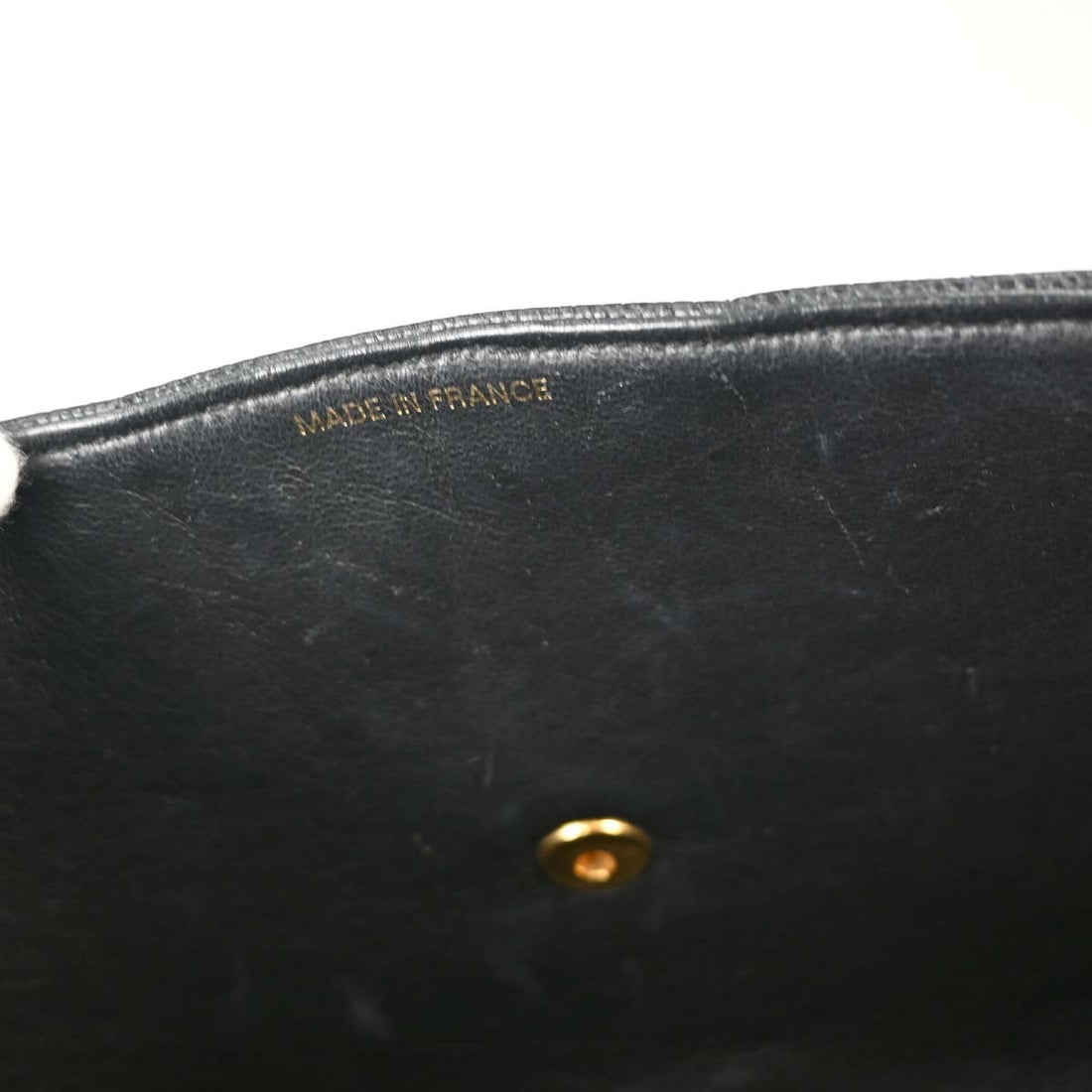 Chanel Black Calfskin Jumbo Mademoiselle Classic Flap Bag Vintage