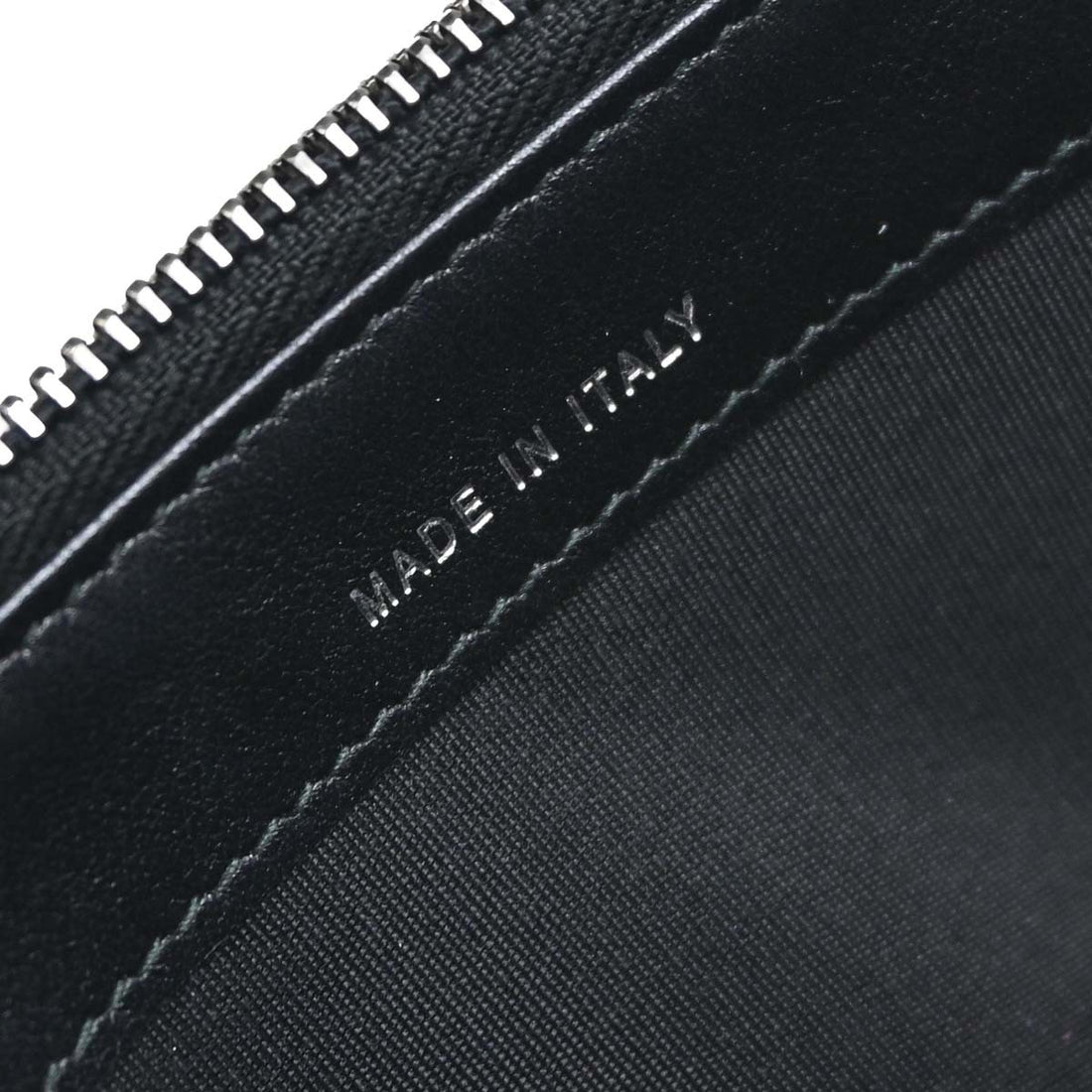 Chanel Boy Double Zip Clutch in Pelle di Vitello Nero Vintage