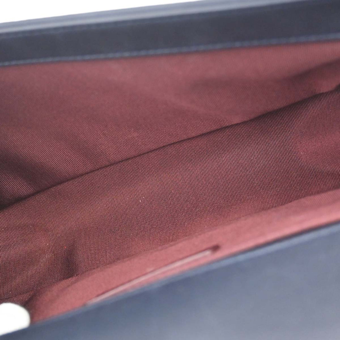 Chanel Boy Medium a Spalla in Pelle di Vitello Nera e Blu Vintage