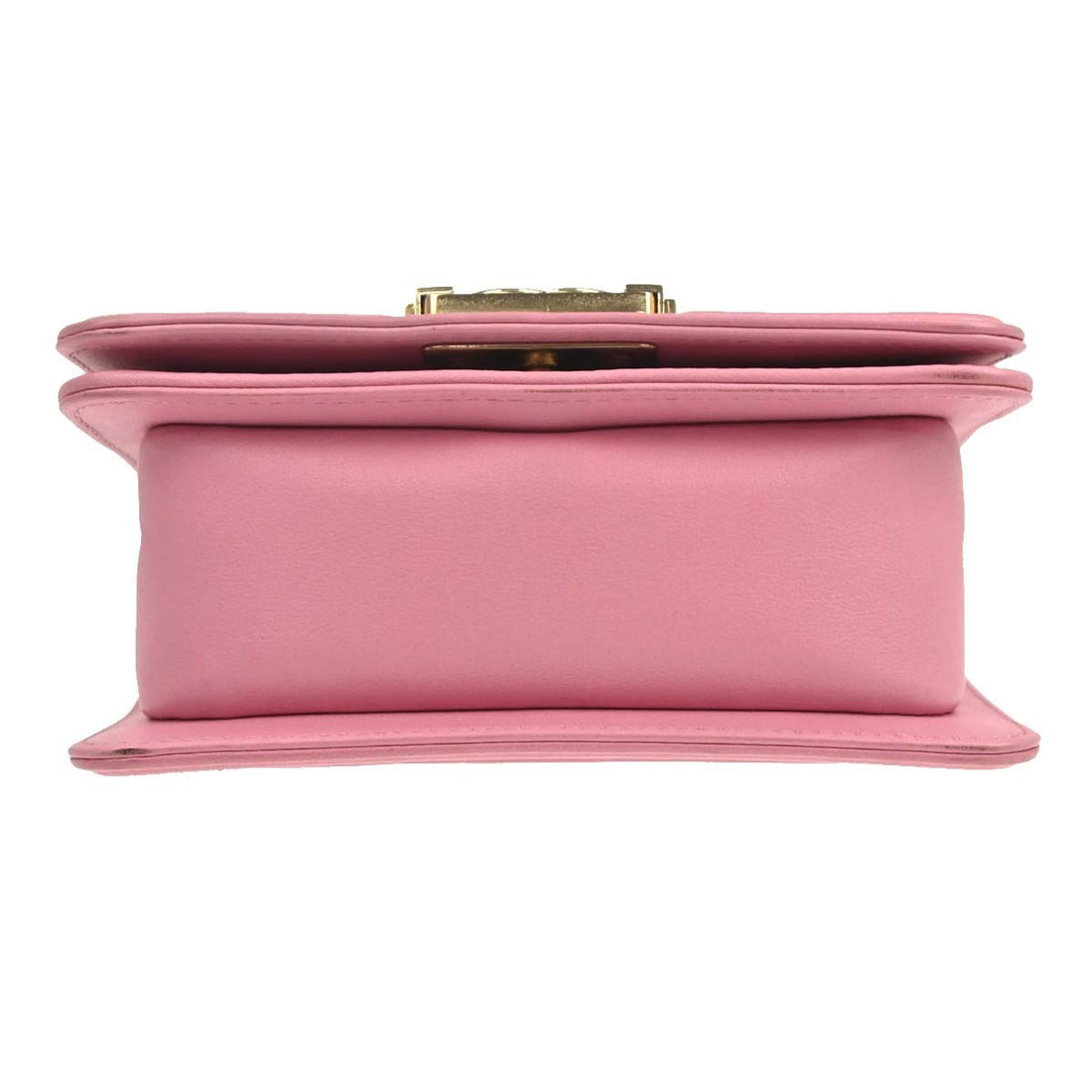 Chanel Boy Mini in Pelle di Agnello Rosa Vintage