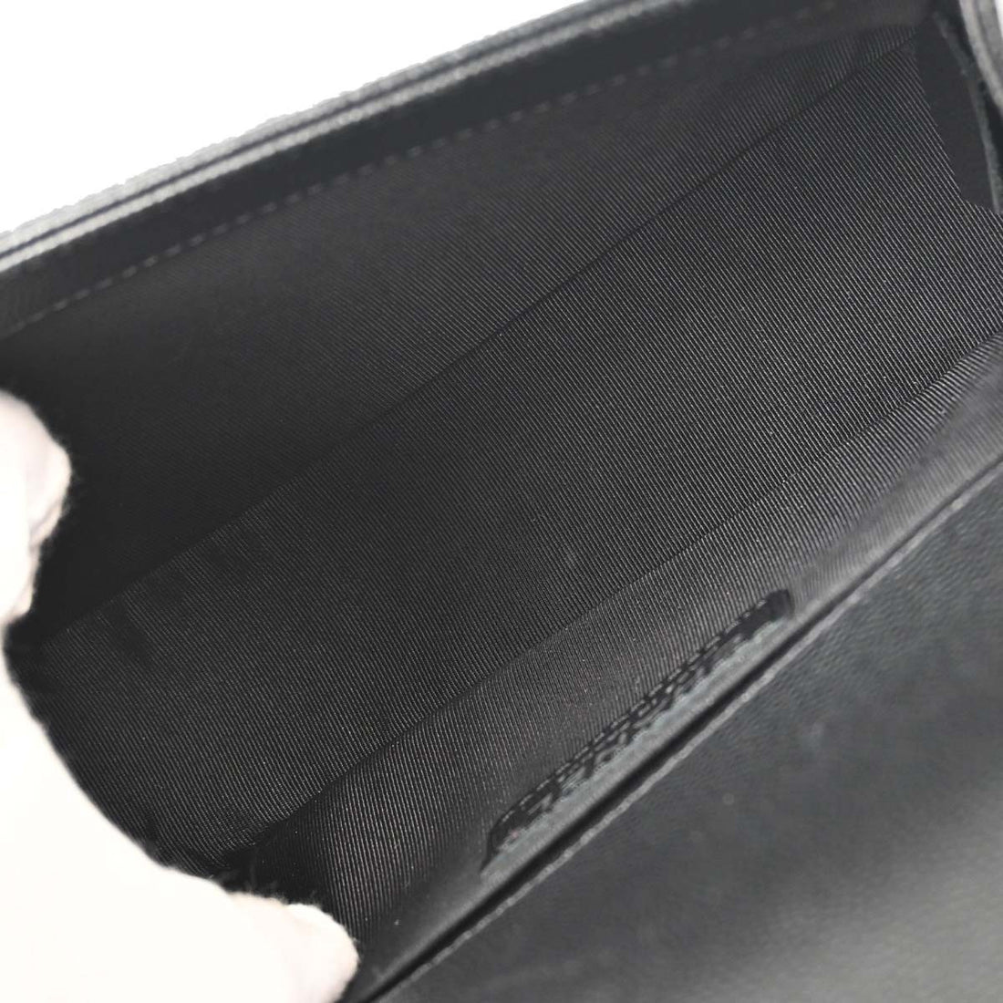 Chanel Boy Small a Spalla in Pelle di Vitello Nera Vintage