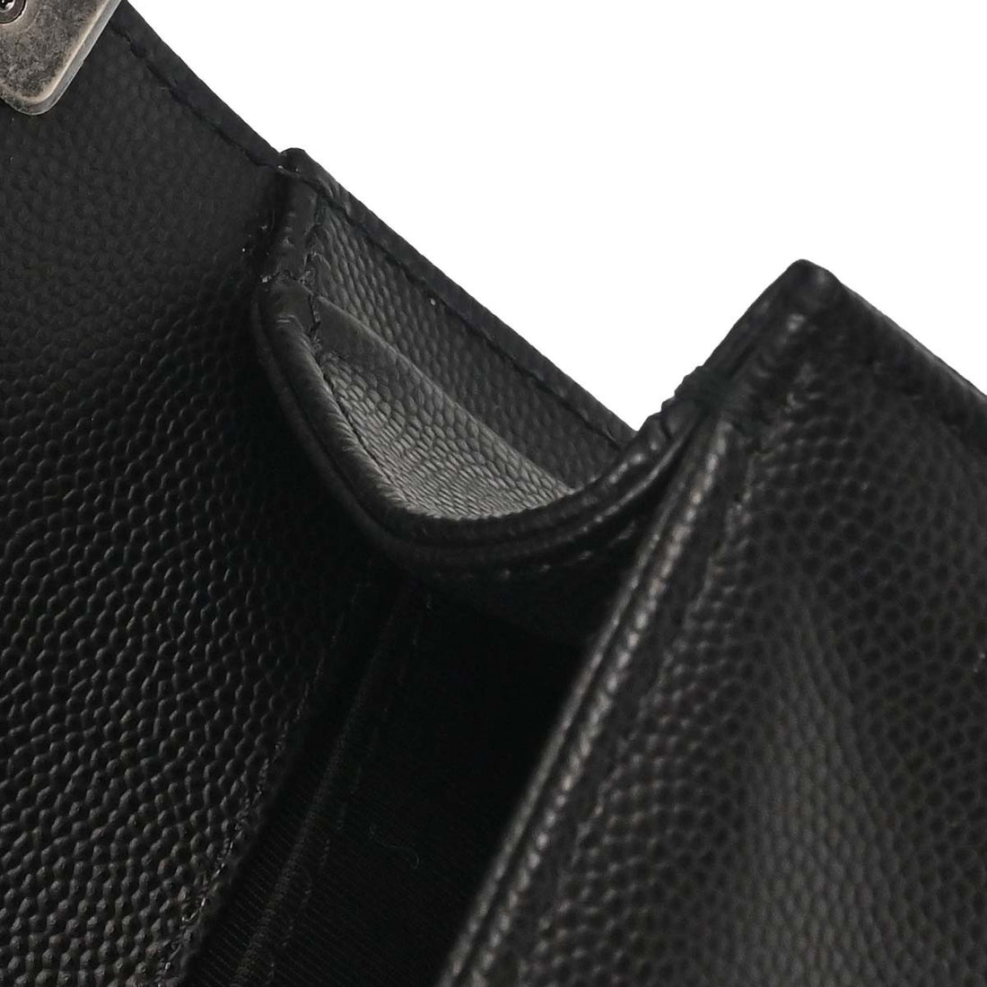 Chanel Boy Small a Spalla in Pelle di Vitello Nera Vintage