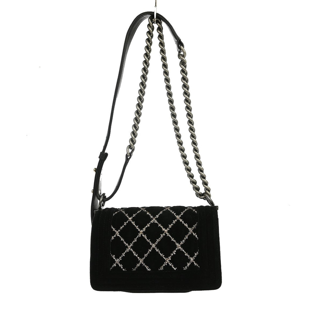 Chanel Boy Small in Velluto Nero Vintage
