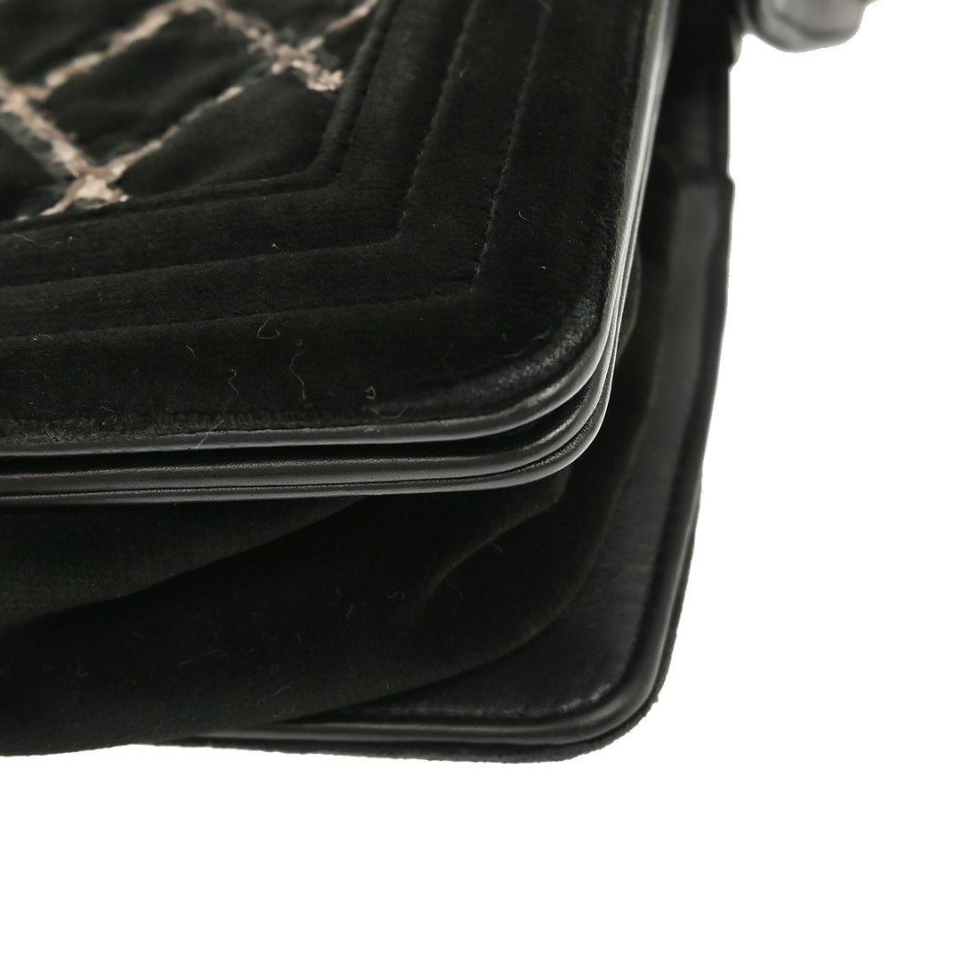 Chanel Boy Small in Velluto Nero Vintage
