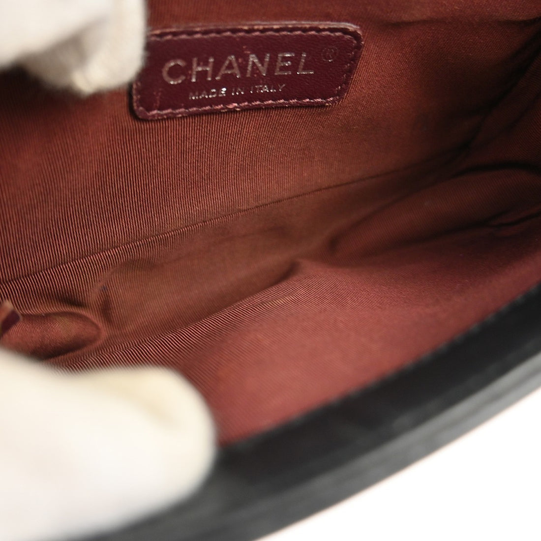 Chanel Boy Small in Velluto Nero Vintage