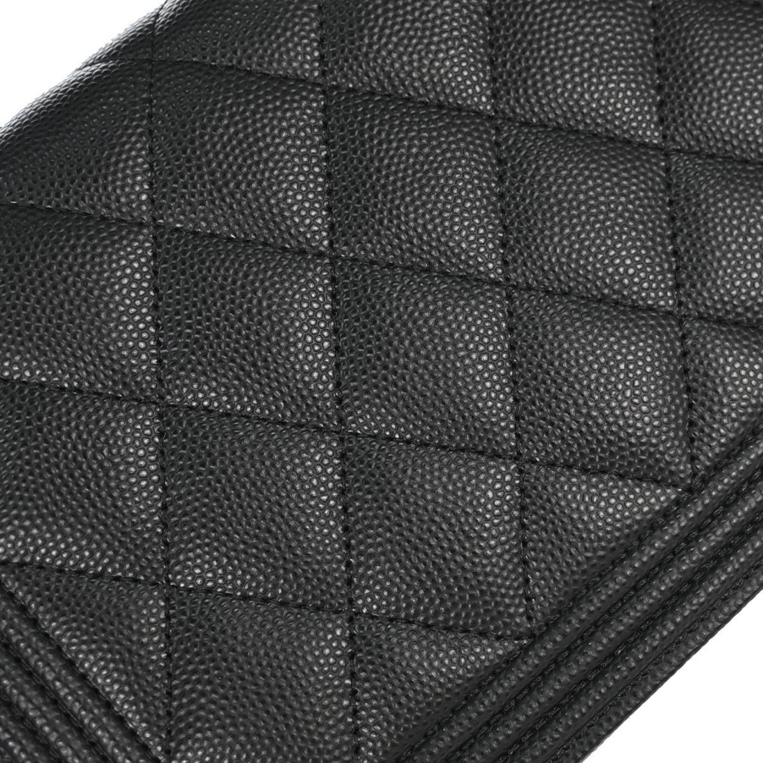 Chanel Boy Wallet on Chain in Pelle di Vitello Nera Vintage