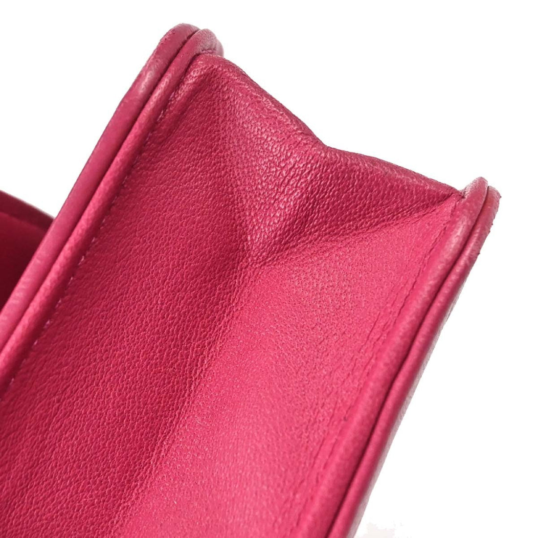 Chanel Camellia Wallet on Chain in Pelle di Agnello Rosa Vintage