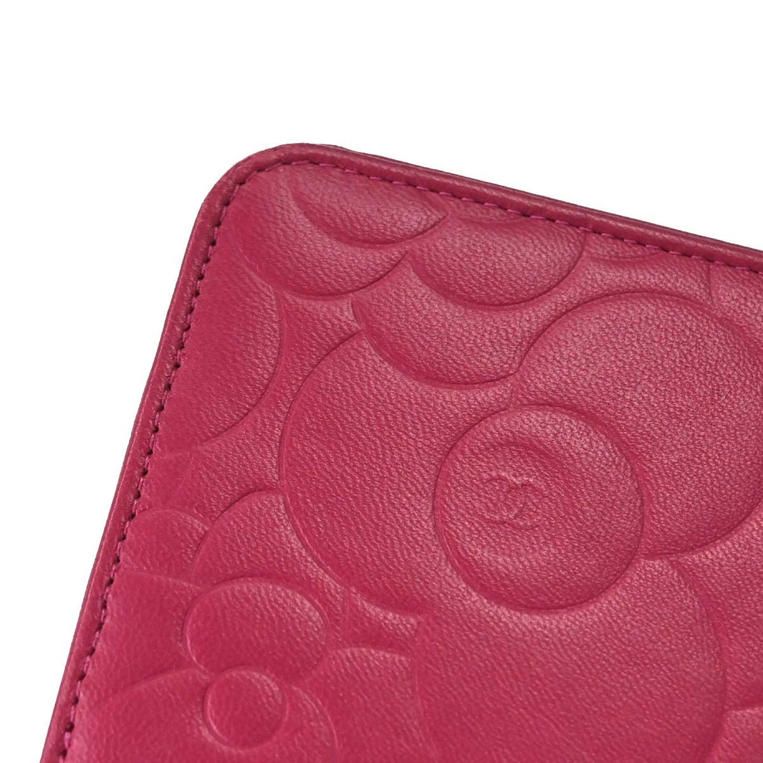 Chanel Camellia Wallet on Chain in Pelle di Agnello Rosa Vintage