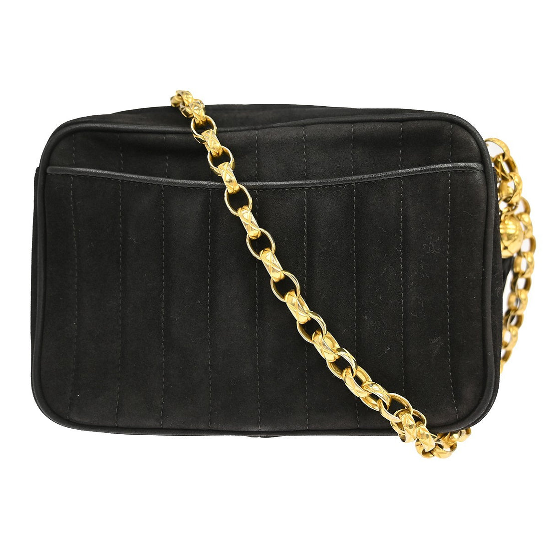 Chanel Camera Bag Mini in Camoscio Nero Vintage