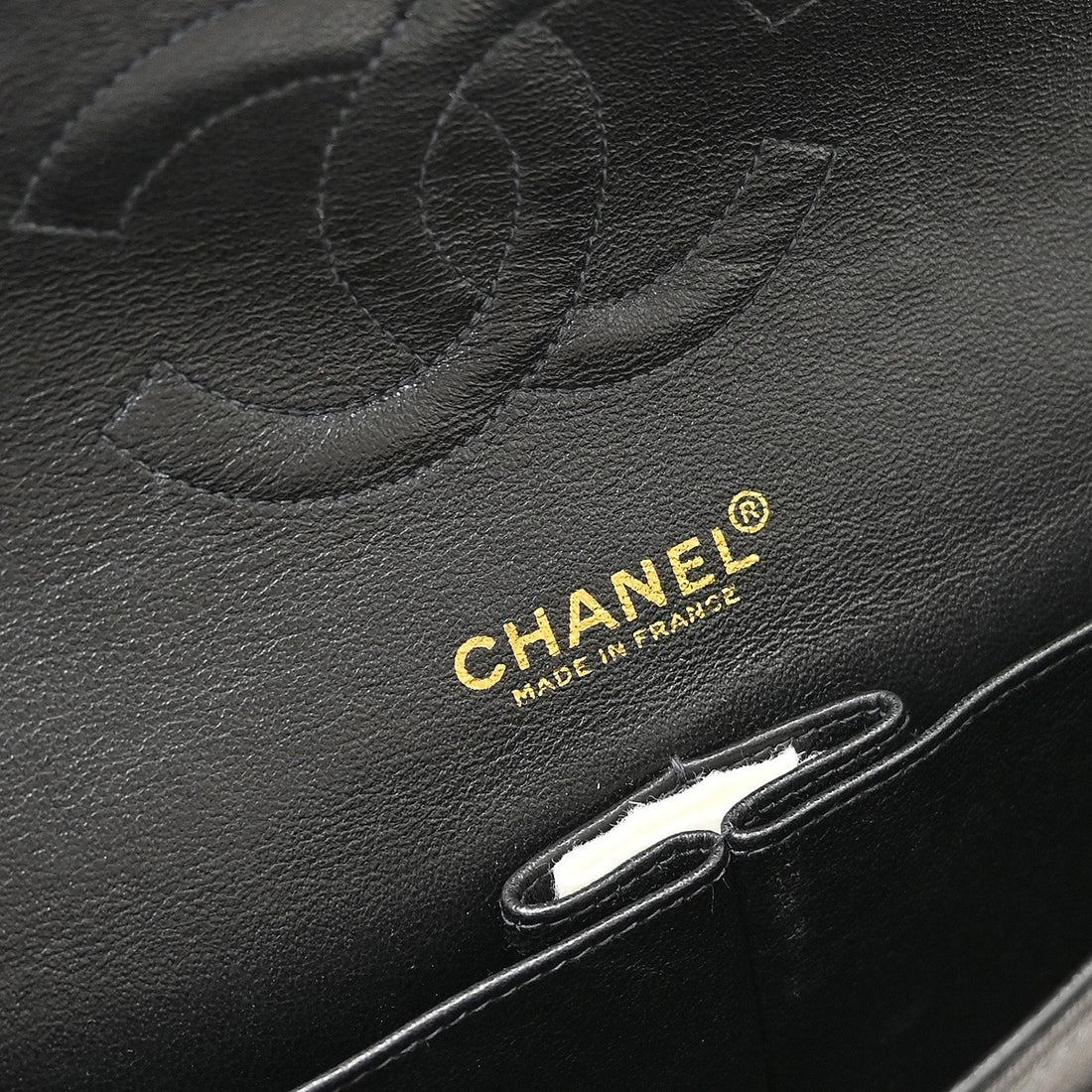 Chanel Classic Double Flap Medium in Pelle Caviar Nero Vintage