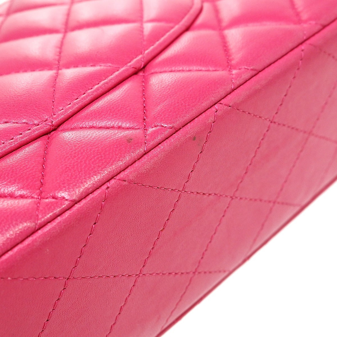 Chanel Classic Double Flap Medium in Pelle di Agnello Rosa Vintage