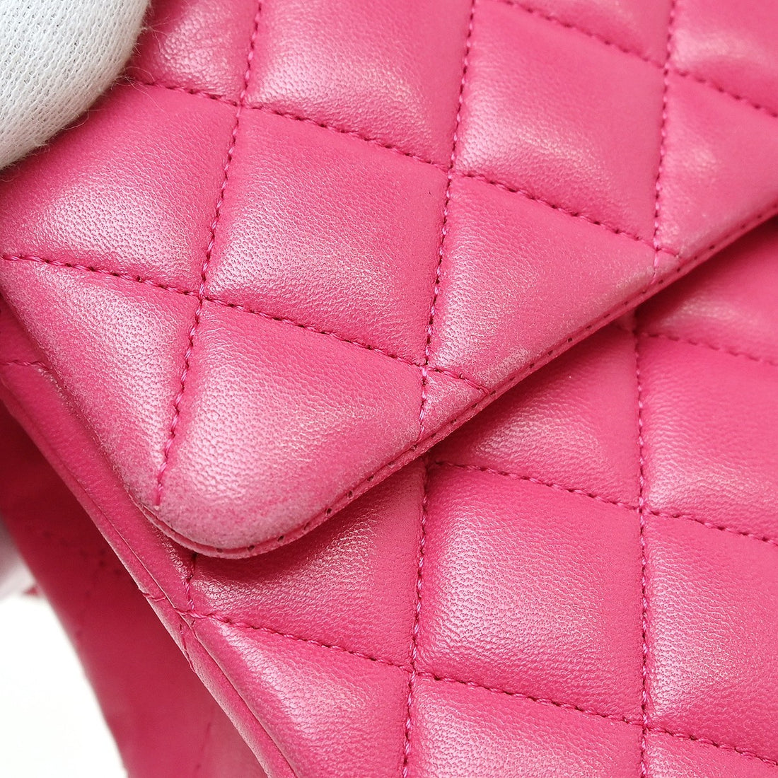 Chanel Classic Double Flap Medium in Pelle di Agnello Rosa Vintage