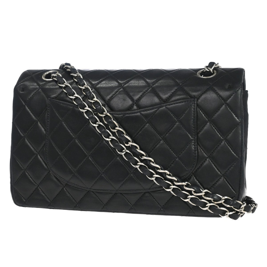 Chanel Classic Double Flap Medium in Pelle di Agnello Nera Vintage