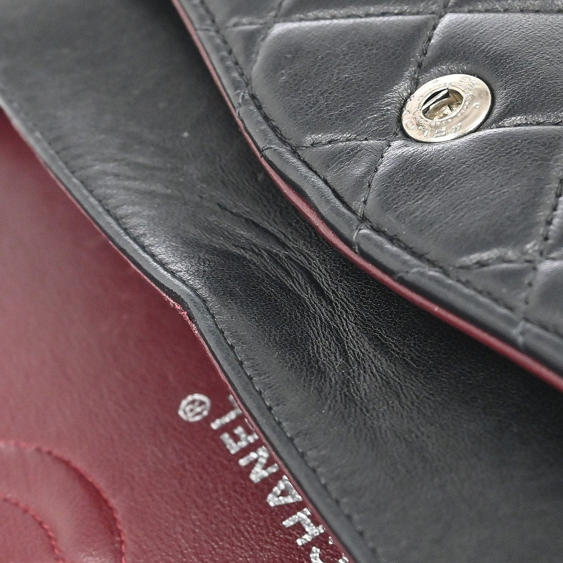 Chanel Classic Double Flap Medium in Pelle di Agnello Nera Vintage