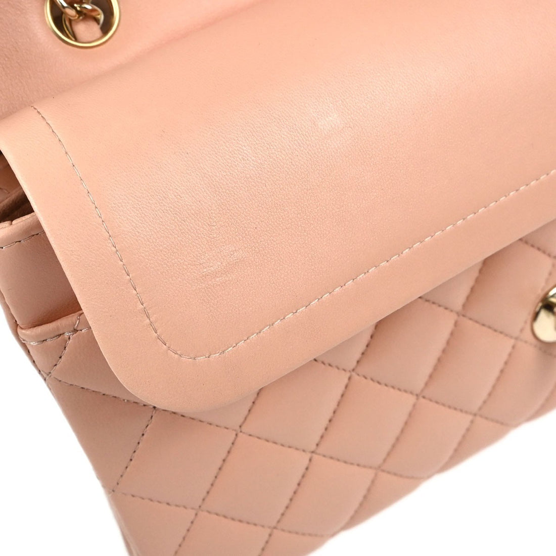 Chanel Classic Double Flap Medium in Pelle di Agnello Rosa Vintage