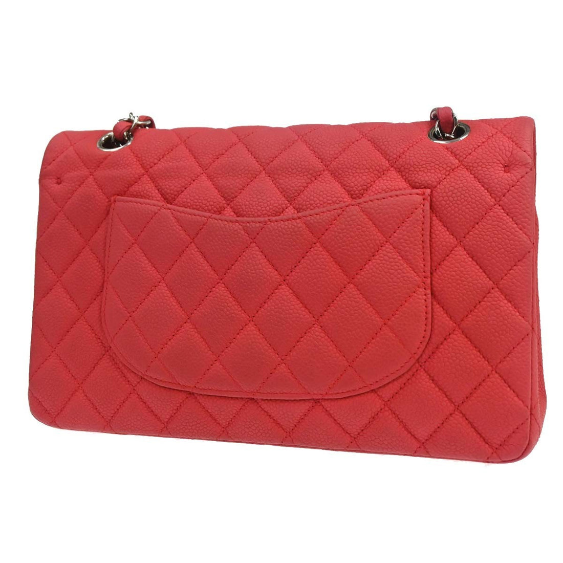 Chanel Classic Double Flap Medium in Pelle di Vitello Rosa Vintage
