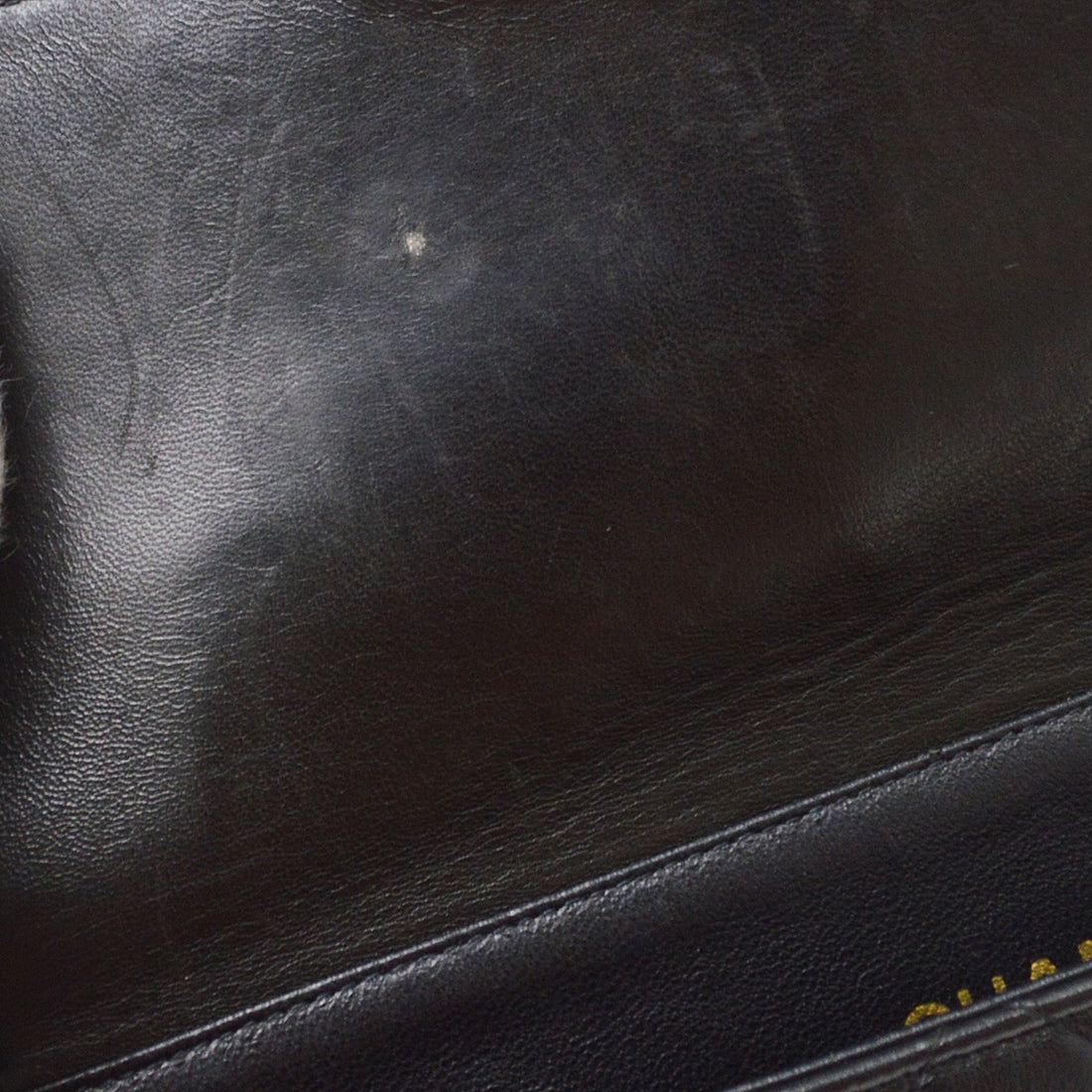 Chanel Classic Flap Double Sided in Pelle di Agnello Nero Vintage
