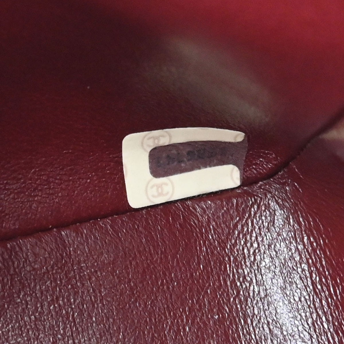 Chanel Classic Square Flap 20 in Pelle di Agnello Nera Vintage
