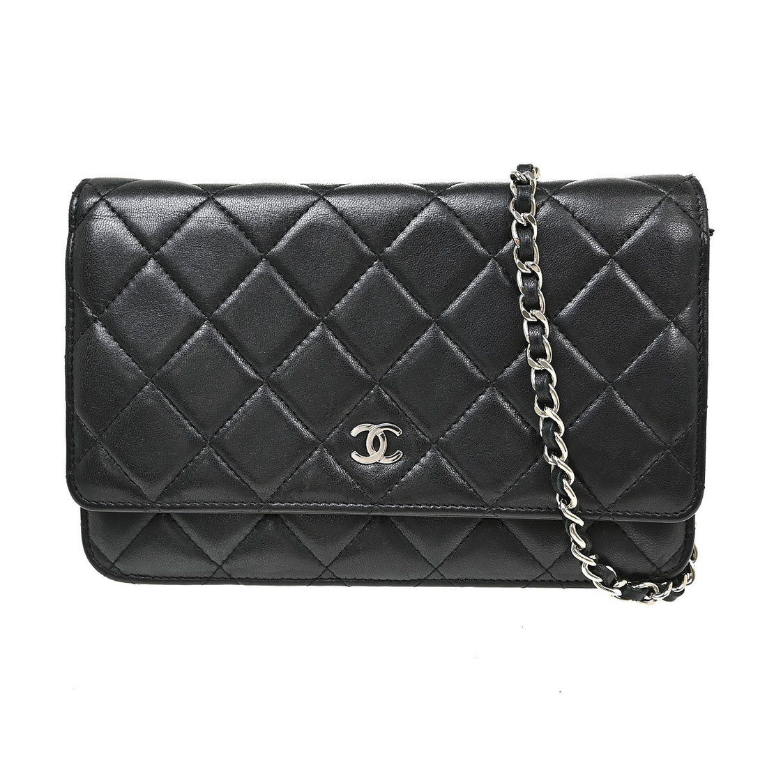 Chanel Classic WOC in Pelle di Agnello Nero Vintage