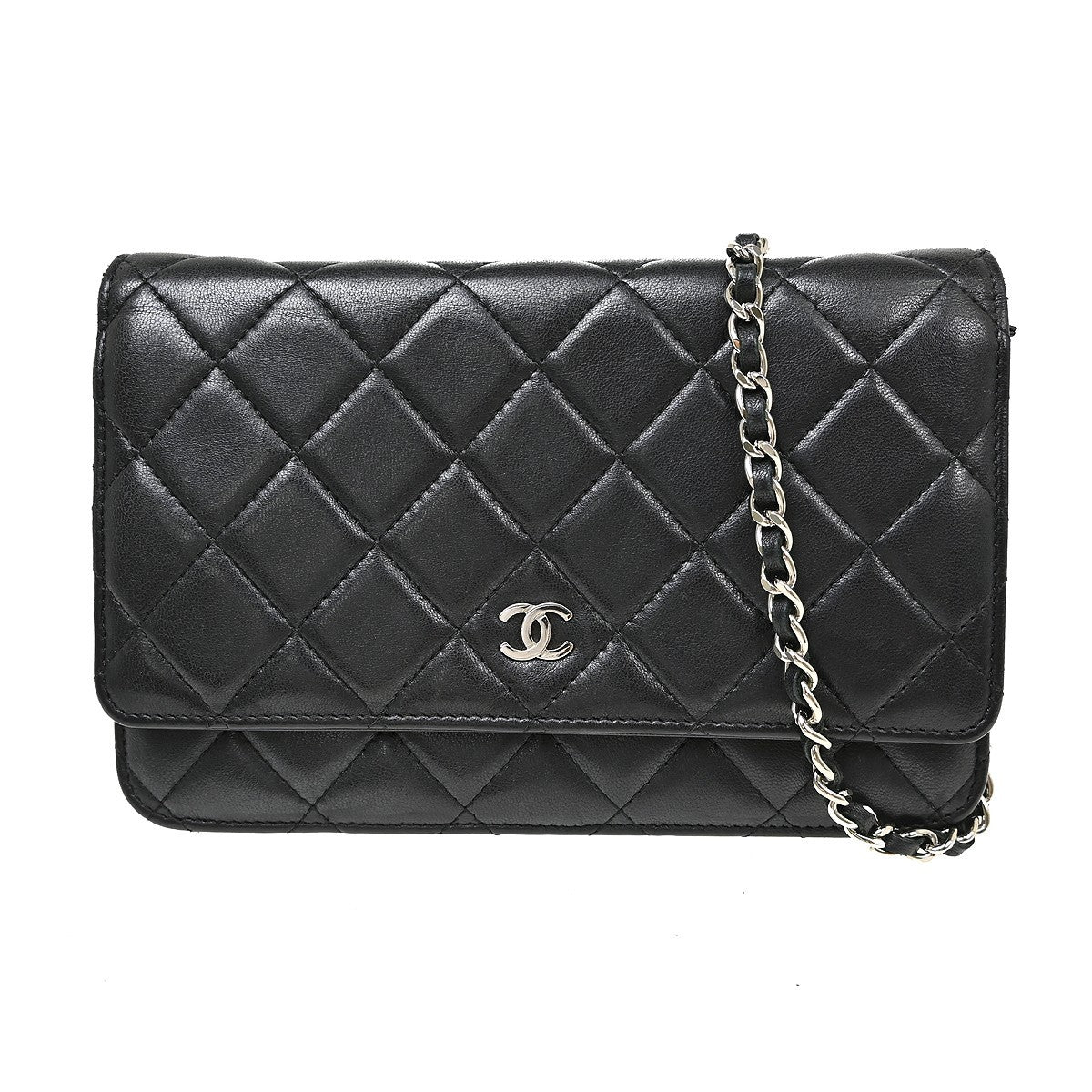 Chanel Classic WOC in Pelle di Agnello Nero Vintage