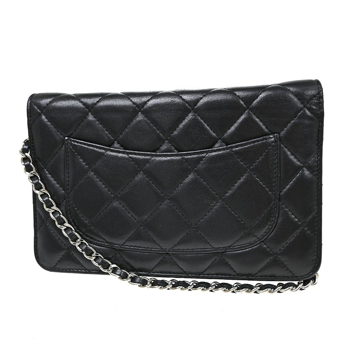 Chanel Classic WOC in Pelle di Agnello Nero Vintage