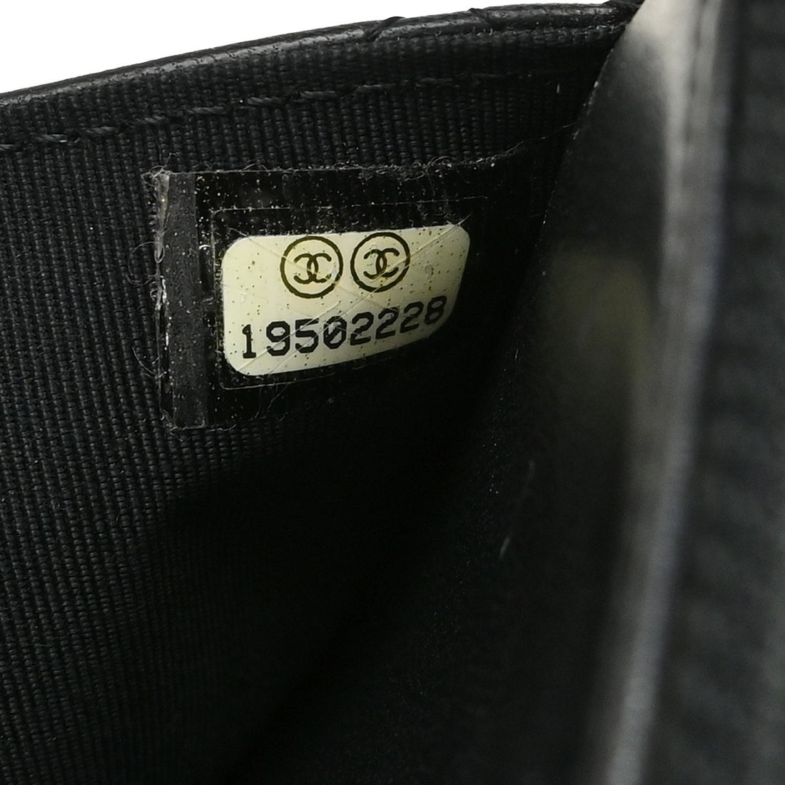 Chanel Classic WOC in Pelle di Agnello Nero Vintage