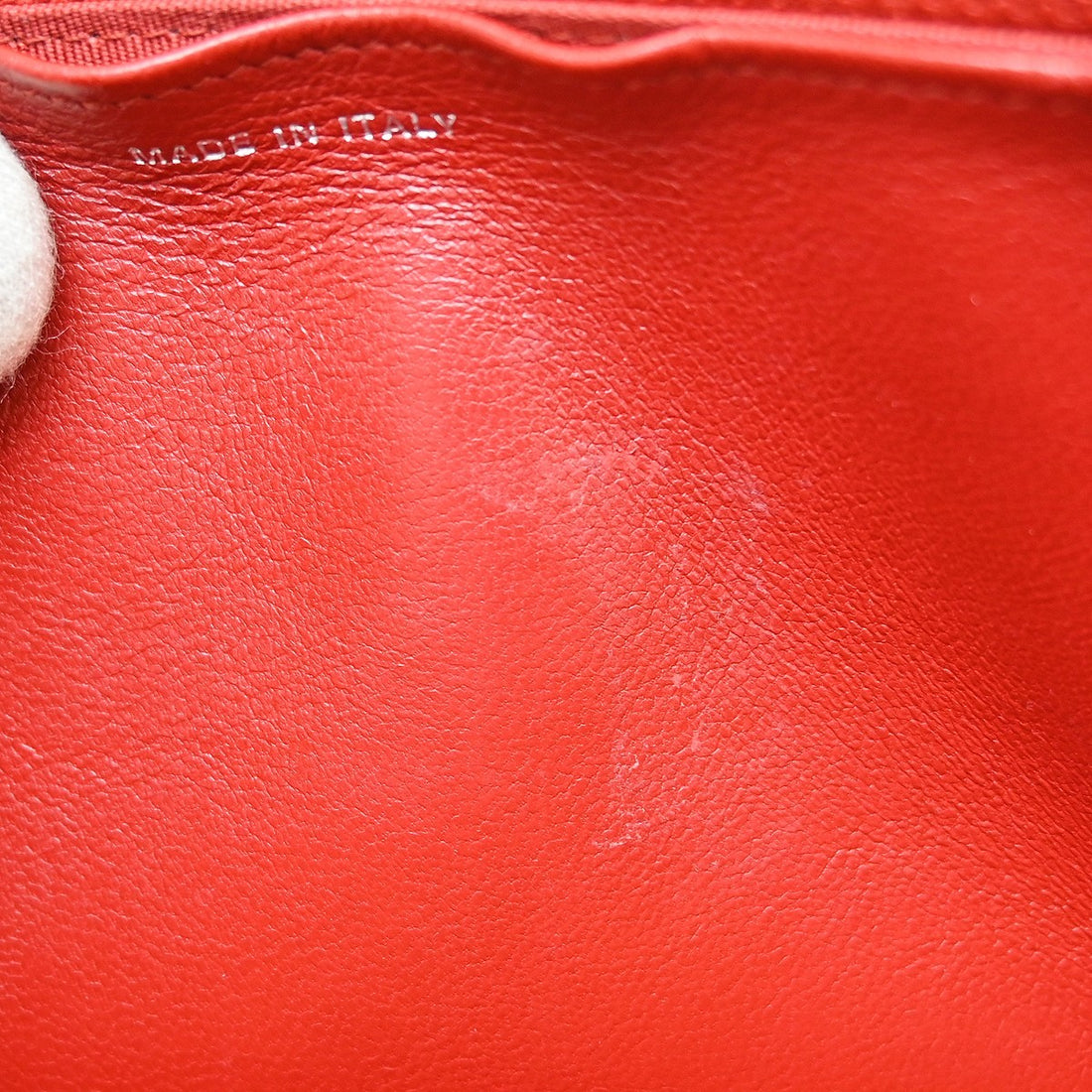 Chanel Classic WOC in Pelle di Agnello Rosso Vintage