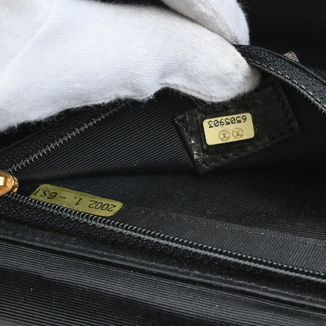 Chanel Coco Flap in Plexiglass Nero Vintage