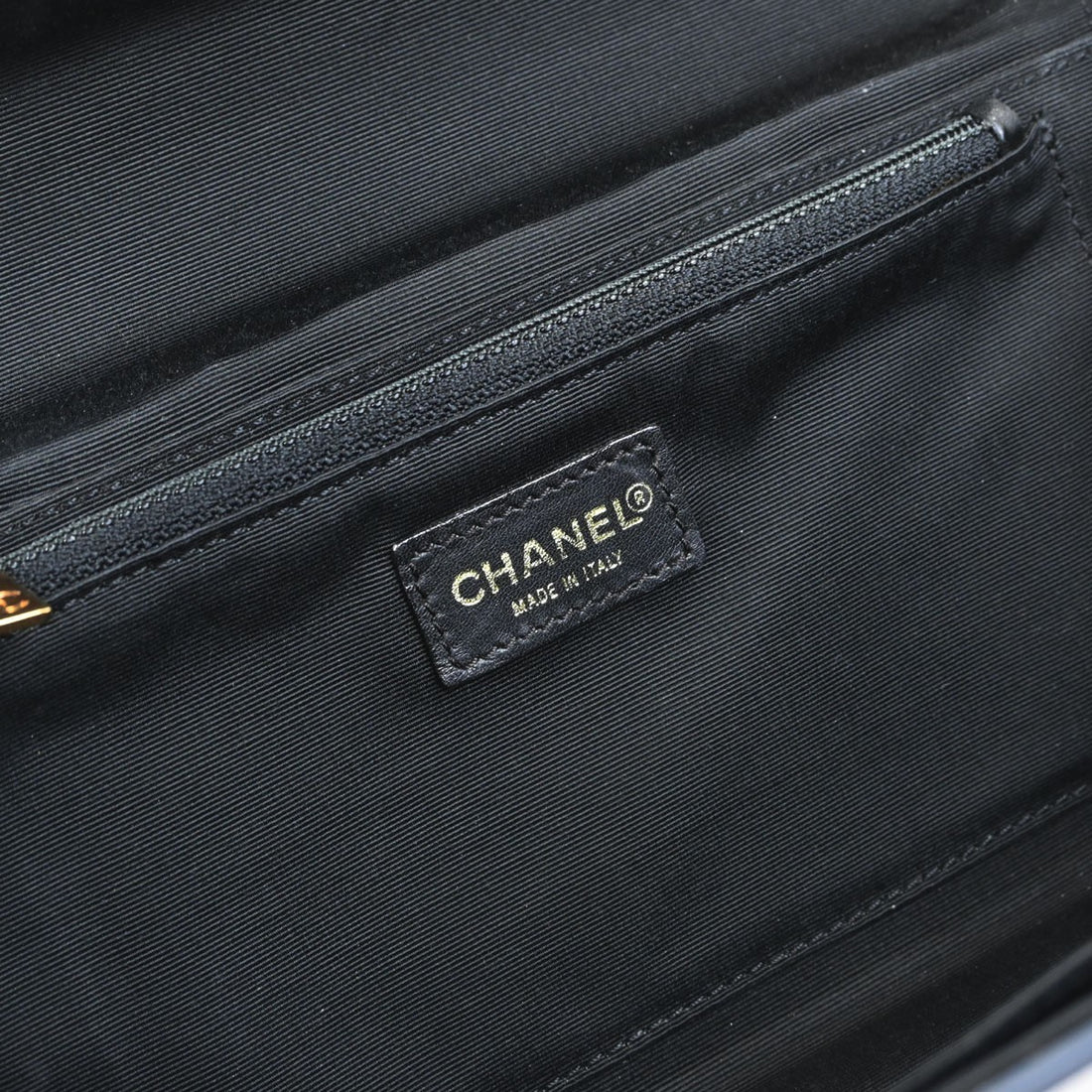 Chanel Coco Flap in Plexiglass Nero Vintage